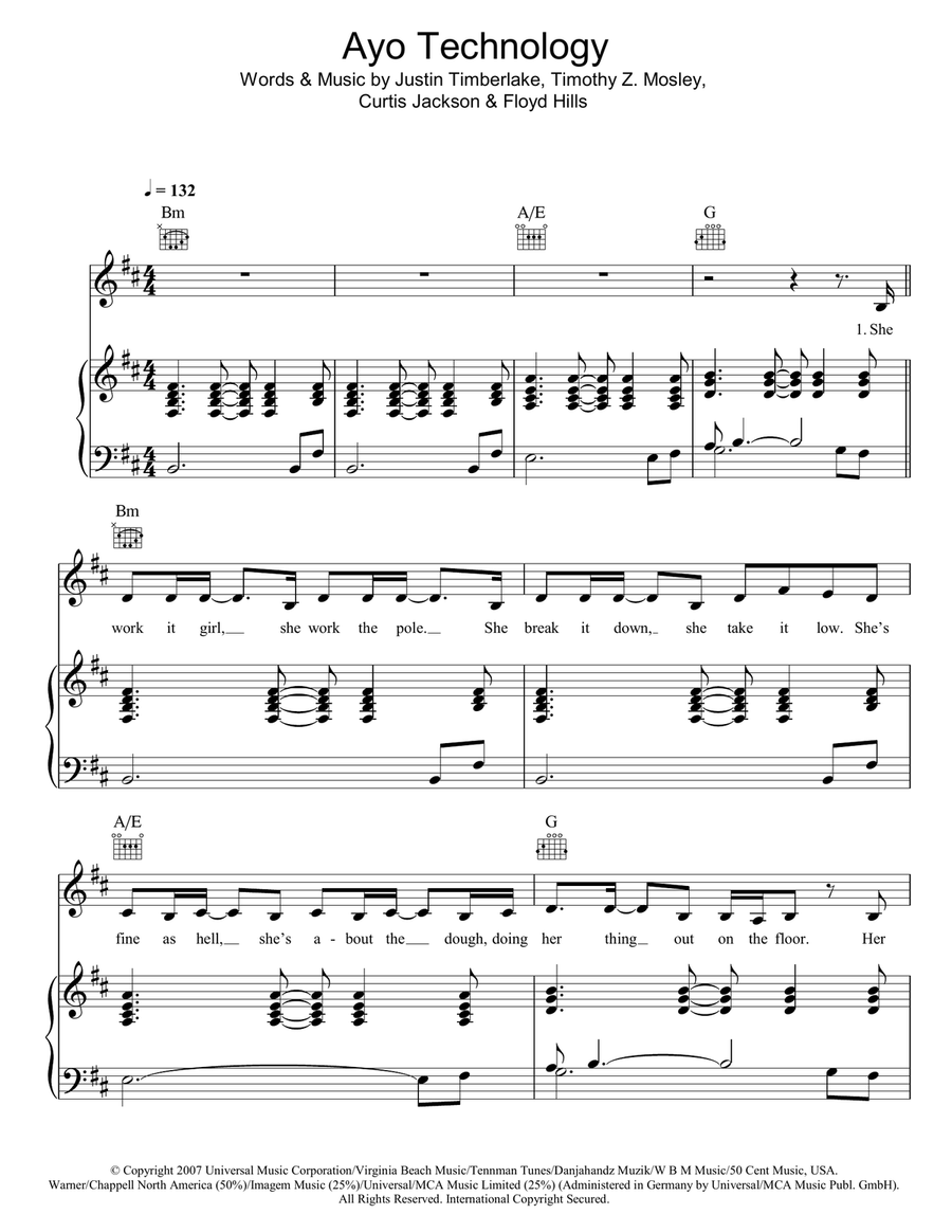 Ayo Technology Acoustic Guitar scores gallery preview page 1
