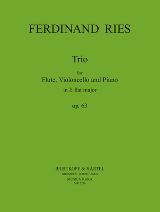 Trio in Eb major Op. 63