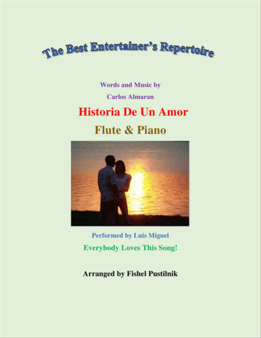 Historia De Un Amor Flute Solo scores gallery preview page 1