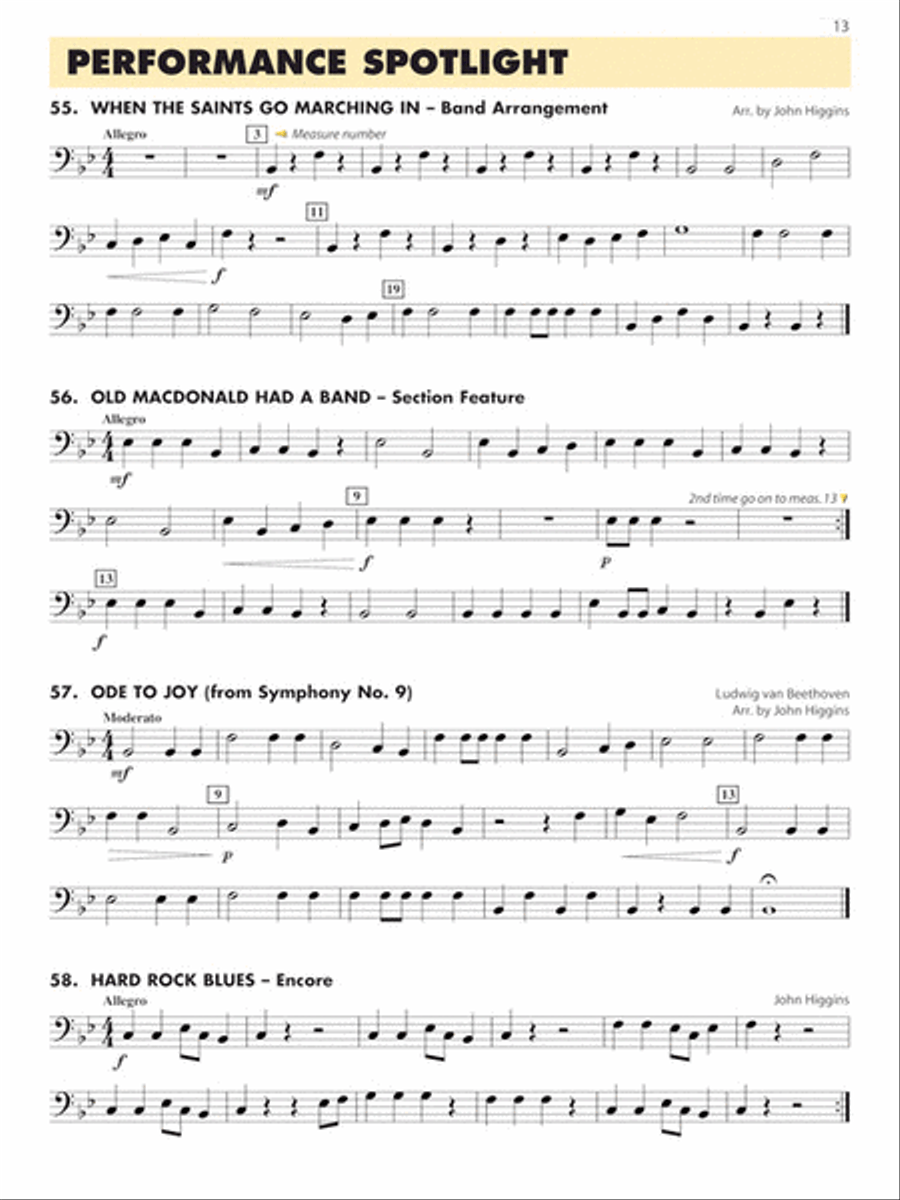 Essential Elements for Band – Electric Bass Book 1 with EEi Concert Band Methods scores gallery preview page 5