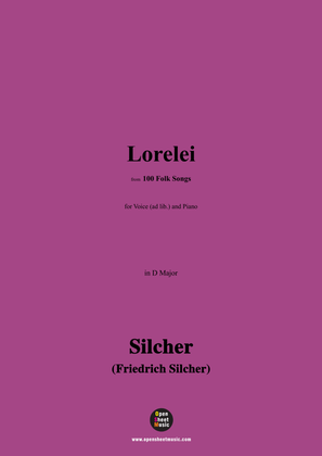 Silcher-Lorelei,for Voice(ad lib.) and Piano