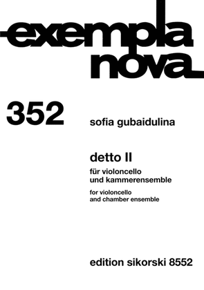 Book cover for Detto II