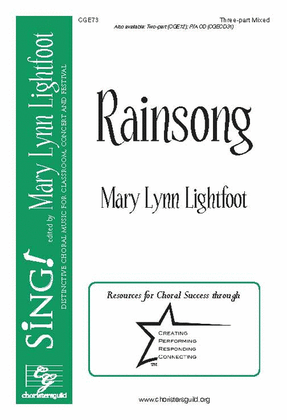 Rainsong (Three-part Mixed)