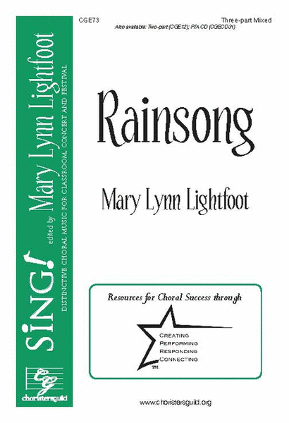 Rainsong (Three-part Mixed) image number null