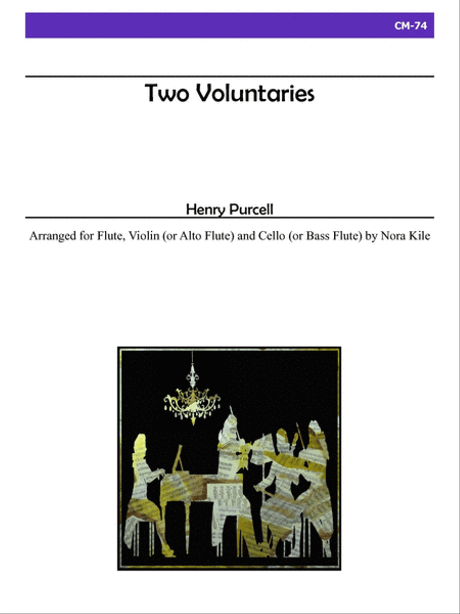 Two Voluntaries for Chamber Trio School and Community scores gallery preview page 1