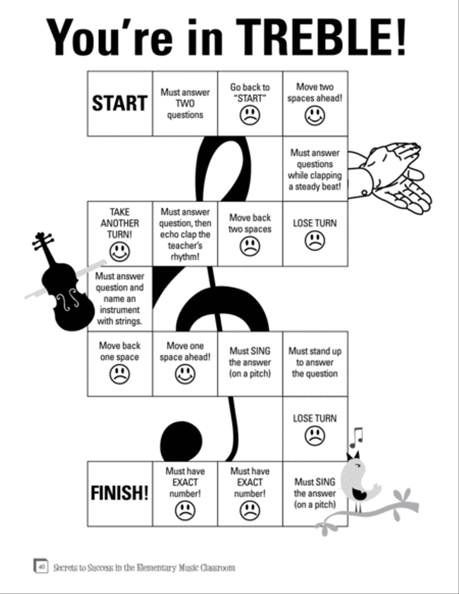 Secrets to Success in the Elementary Music Classroom Classroom Materials scores gallery preview page 4
