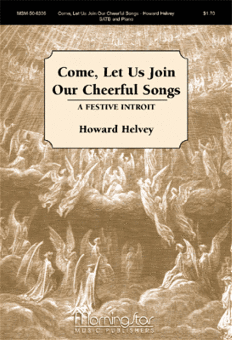 Come, Let Us Join Our Cheerful Songs A Festive Introit 4-Part scores gallery preview page 1