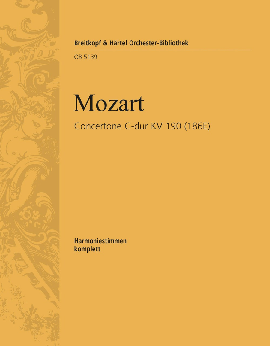 Concertone in C major K. 190 (186E)