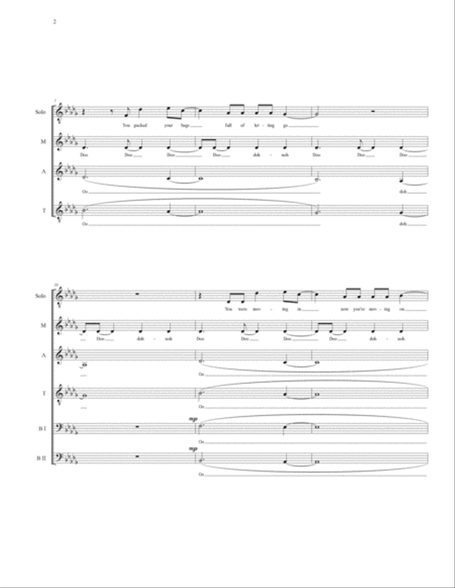 I'll Be Waiting Divisi scores gallery preview page 3