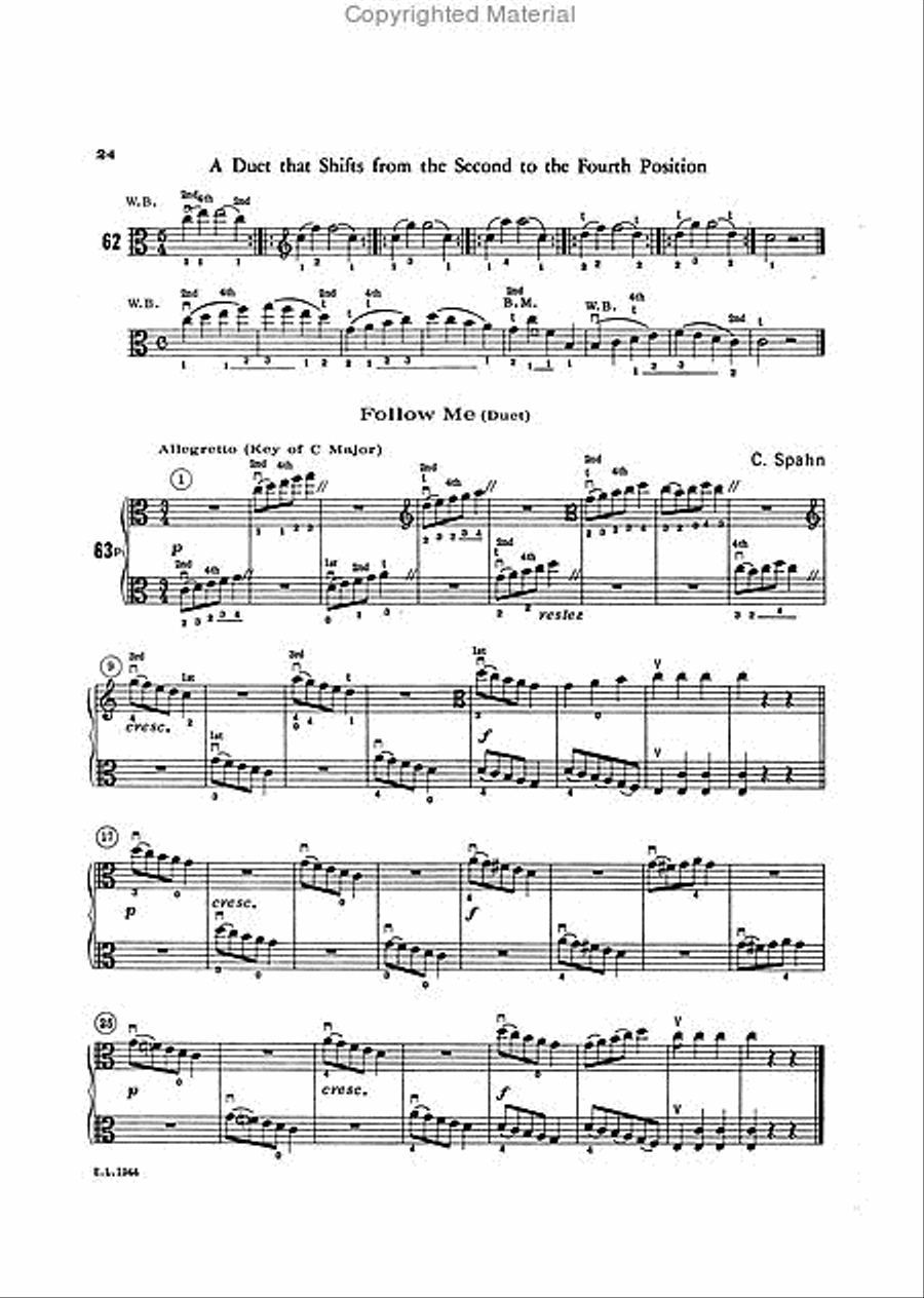2nd and 4th Position String Builder Chamber Orchestra scores gallery preview page 5
