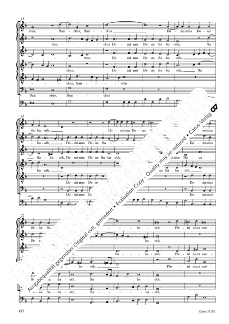 Palestrina: Masses and individual movements Score scores gallery preview page 75