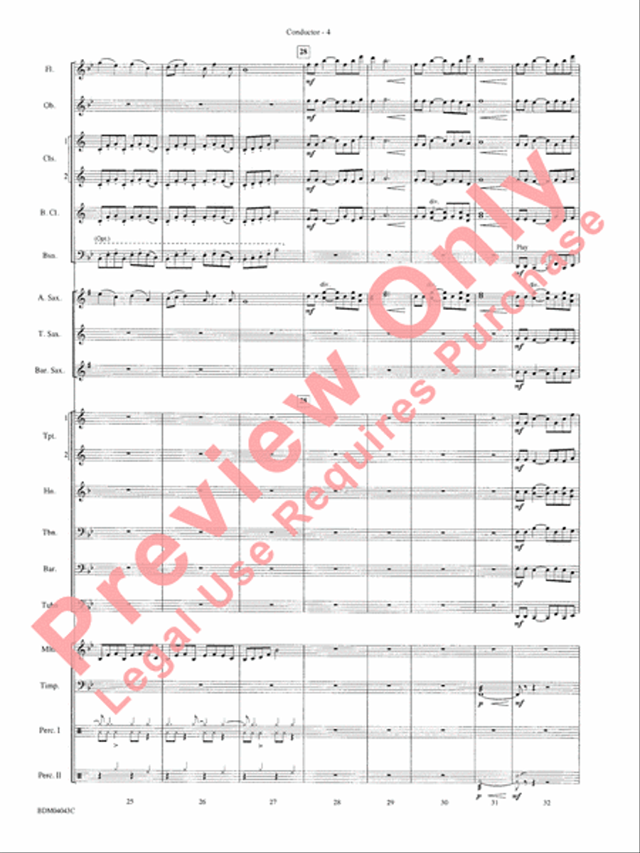 Kronos Kronos Concert Band scores gallery preview page 7
