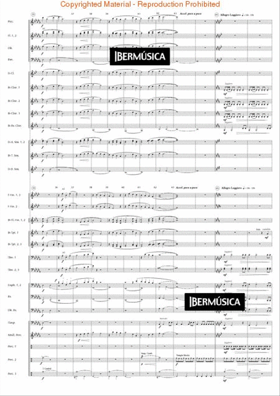 El Quijote Concert Band scores gallery preview page 6