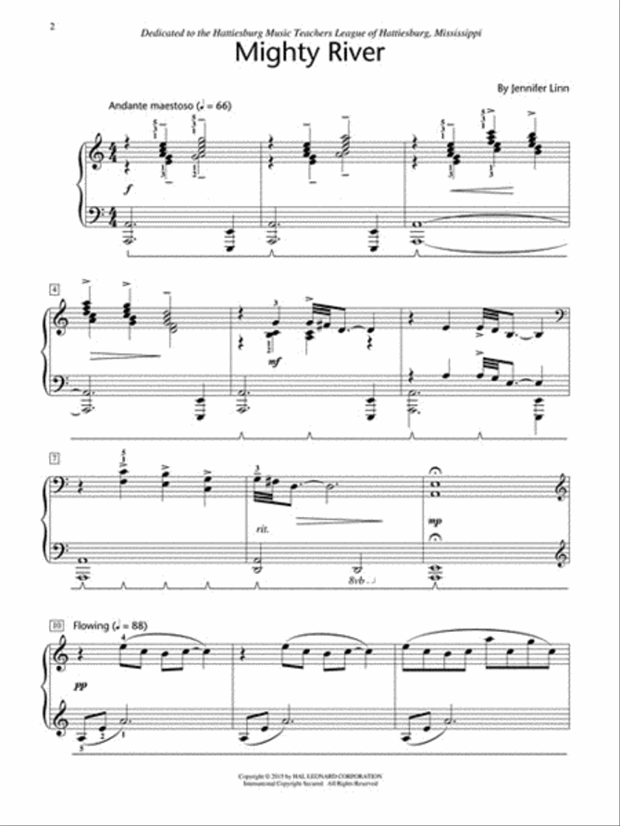 Mighty River Mighty River Piano Method scores gallery preview page 2