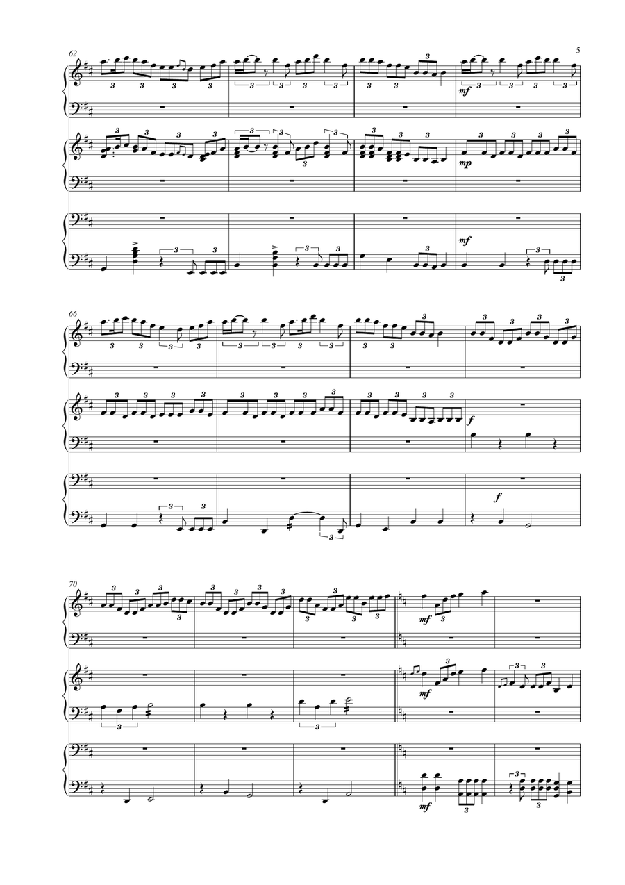 This Is Berk This Is Berk Percussion Ensemble scores gallery preview page 5