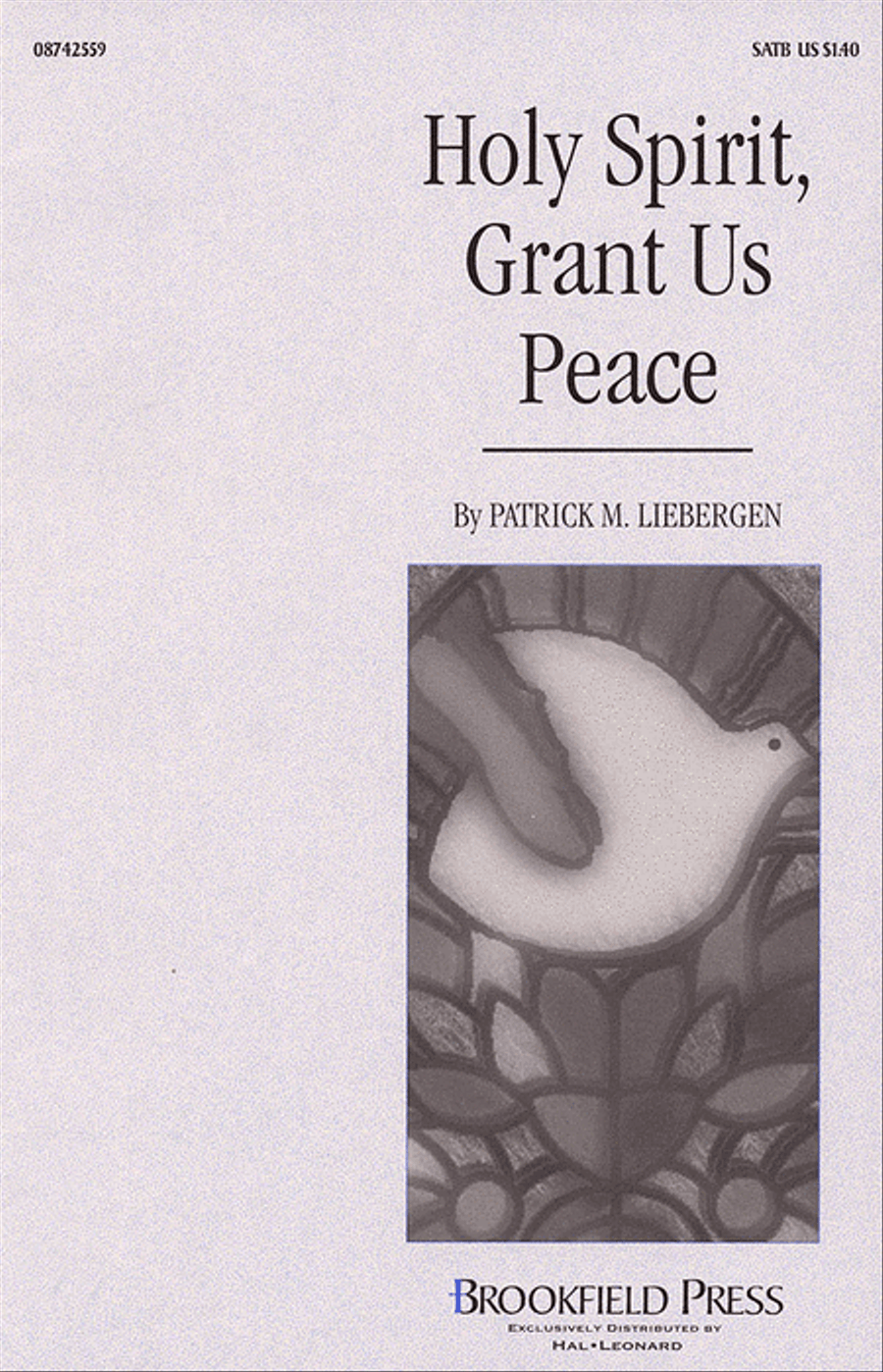 Holy Spirit, Grant Us Peace 4-Part scores gallery preview page 1