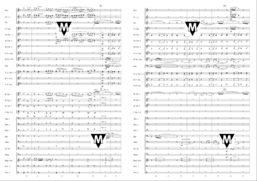 Piccola Suite Italiana Concert Band scores gallery preview page 20