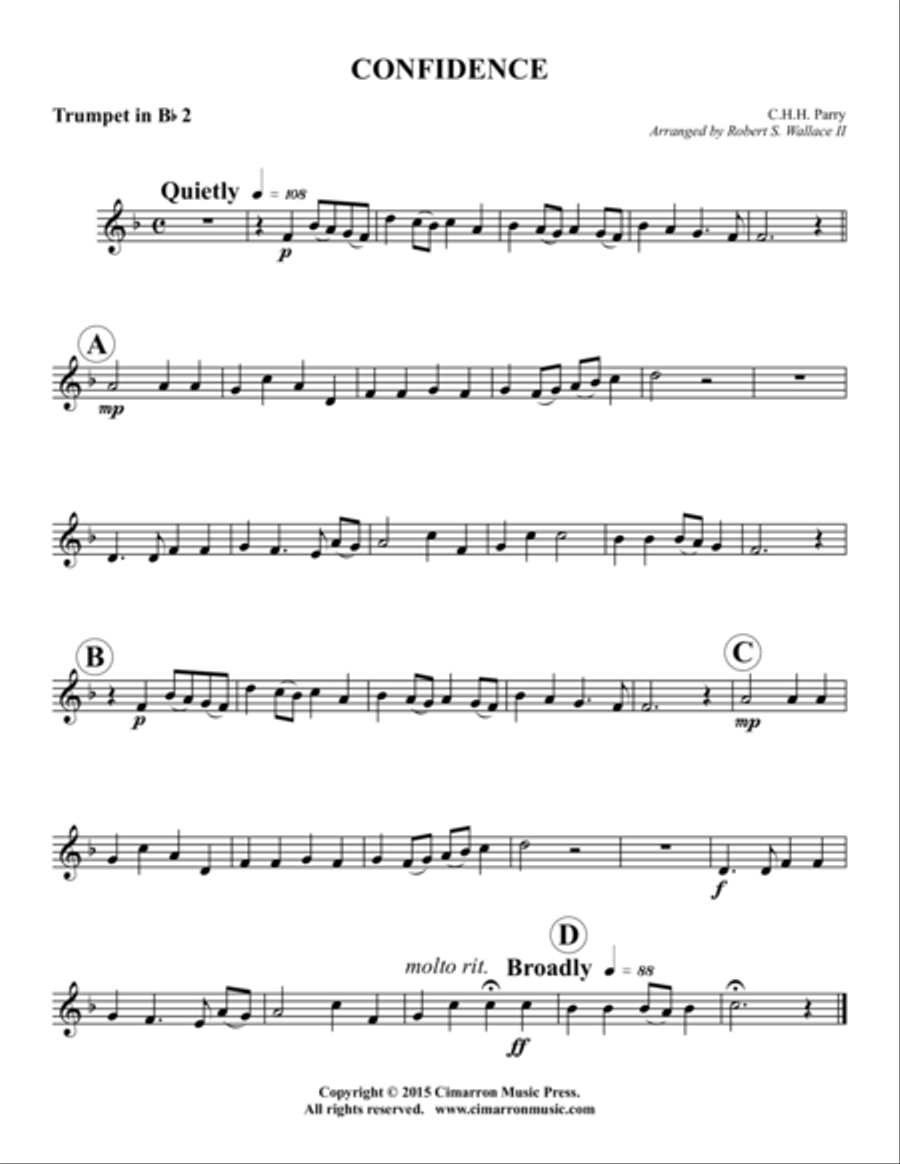 Confidence Brass Quintet scores gallery preview page 4