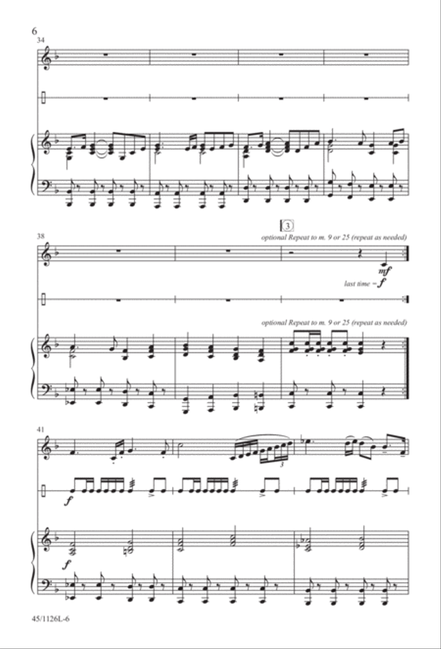 Prayers for the Nations 4-Part scores gallery preview page 7