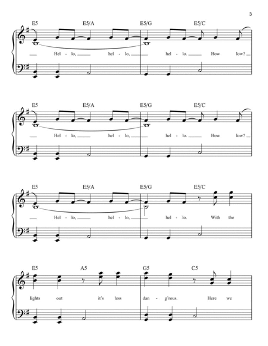Smells Like Teen Spirit Easy Piano scores gallery preview page 3