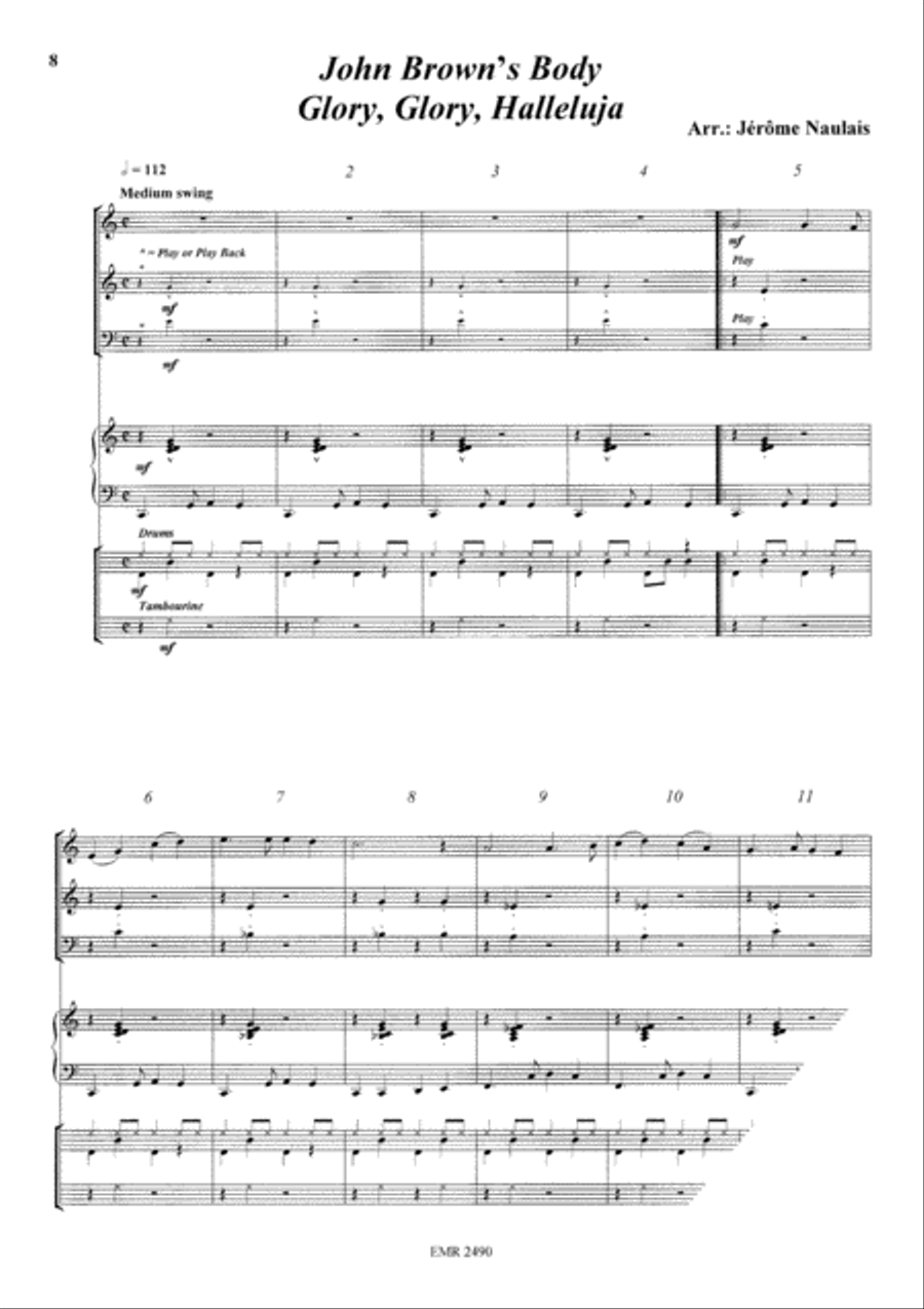 Album Volume 10 Brass Trio scores gallery preview page 4