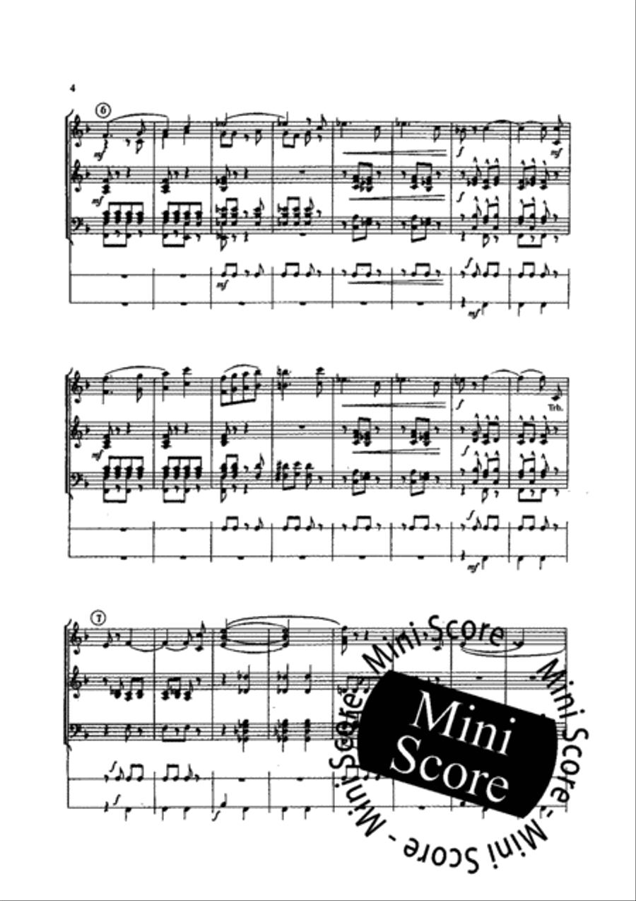Prelude and Rondo Concert Band scores gallery preview page 6