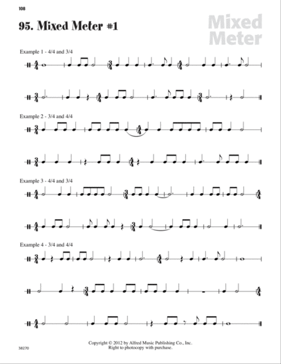 Rhythm Workshop Activity Books scores gallery preview page 11