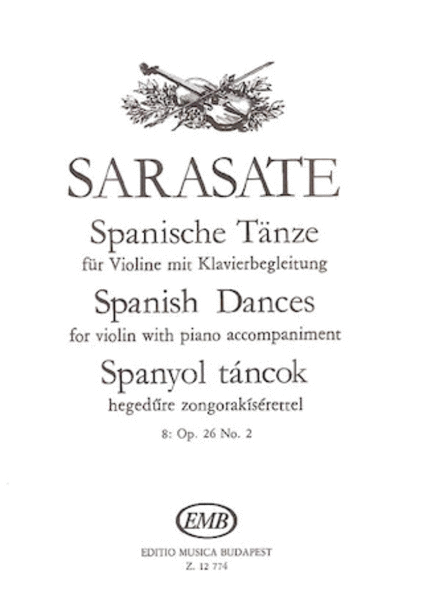Spanish Dances - Volume 8 (Violin)