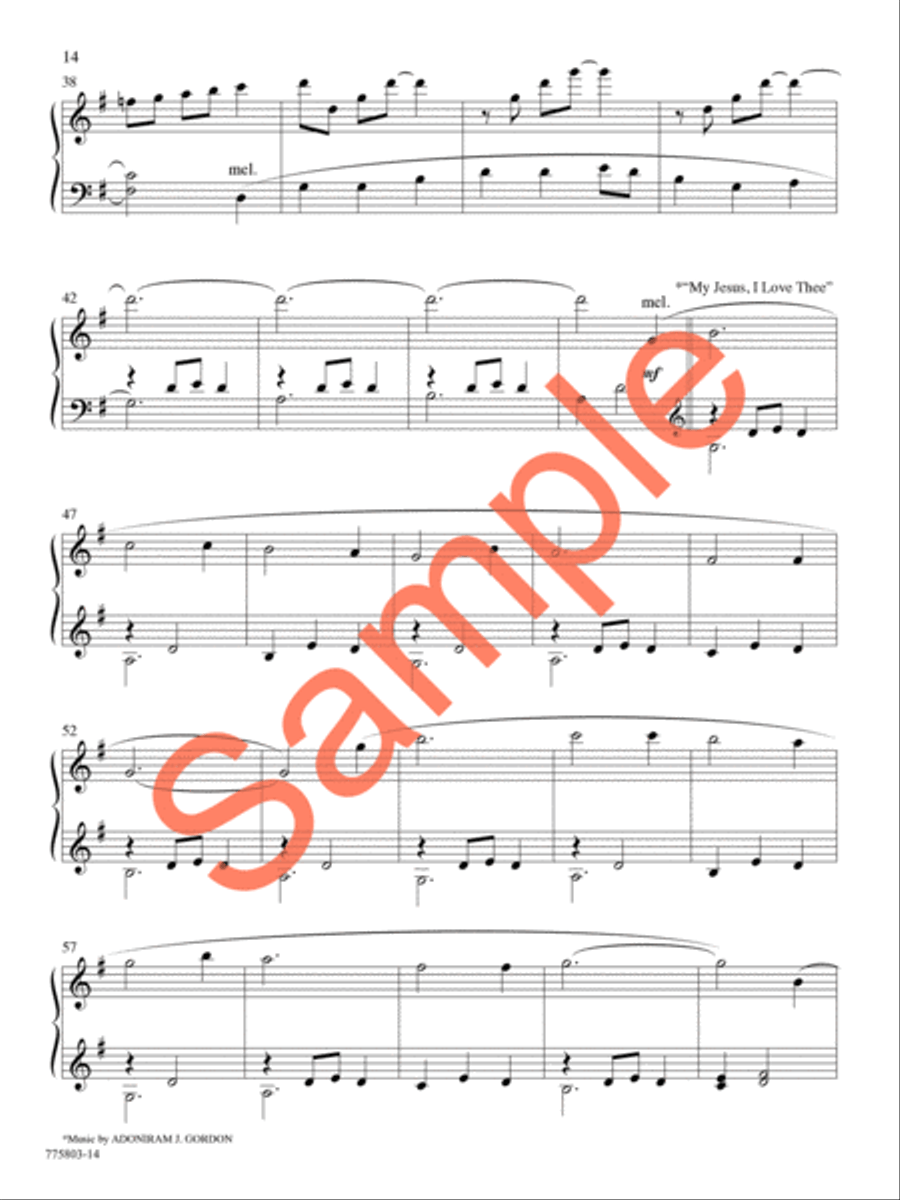 My Joy and My Rest Piano Solo scores gallery preview page 12