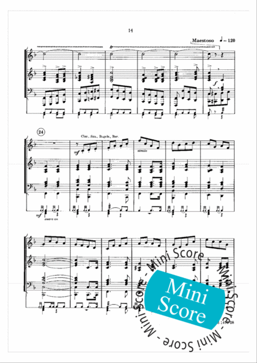 Brabant Fantasy Concert Band scores gallery preview page 20