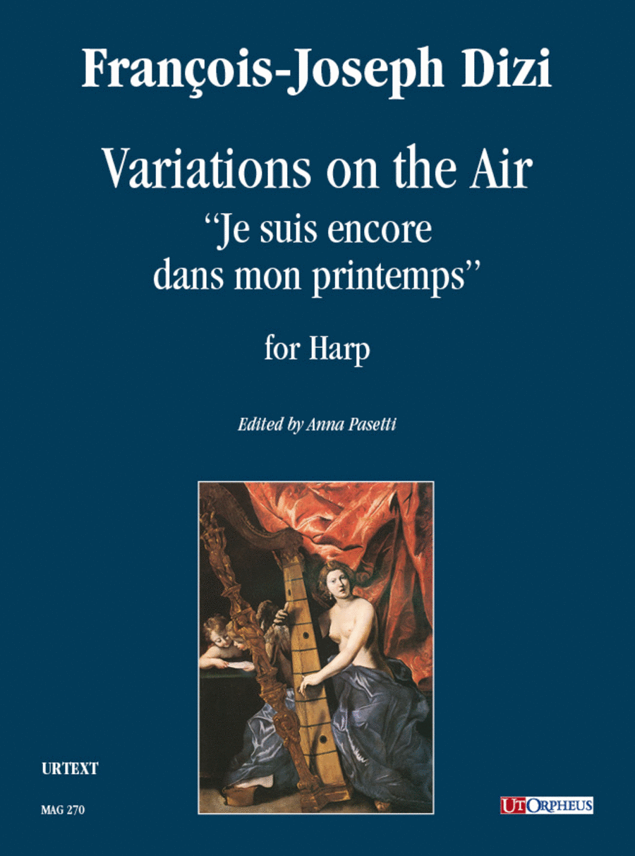 Variations on the Air "Je suis encore dans mon printemps" for Harp
