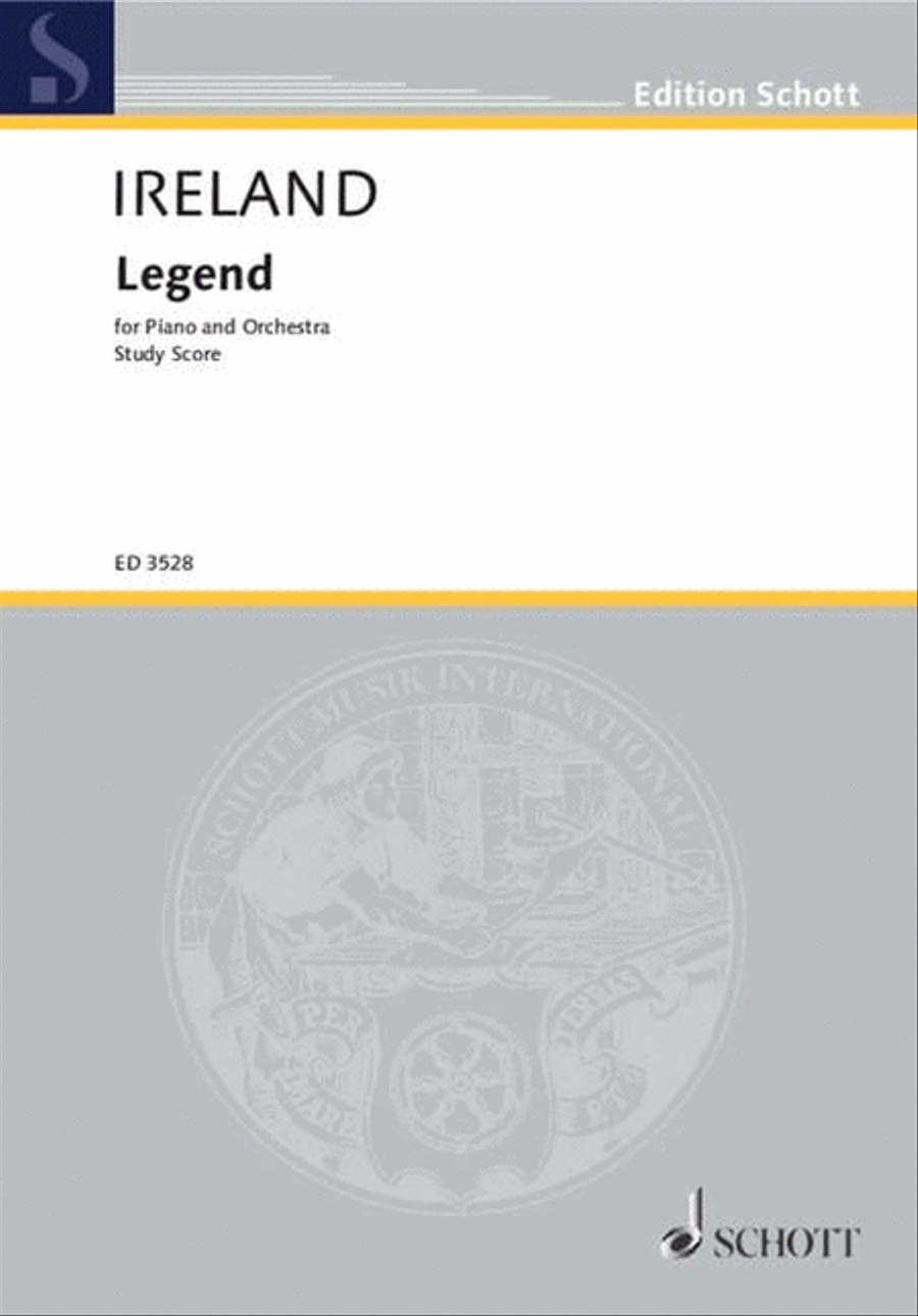 Legend Pf/orch S.s. Legend Pf/orch S.s. Orchestra scores gallery preview page 1