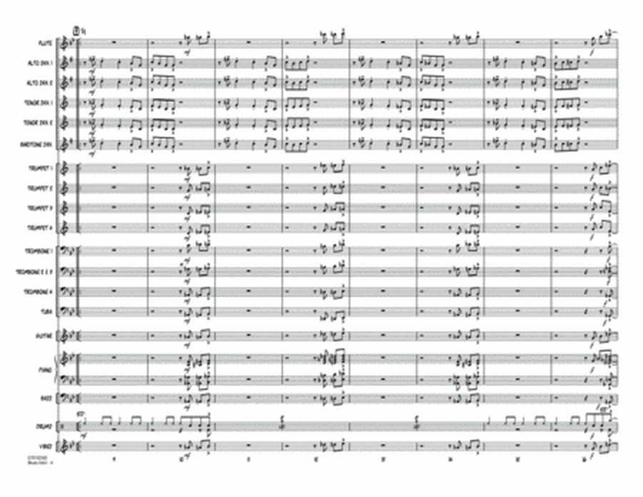 Blues Idol - Conductor Score (Full Score)