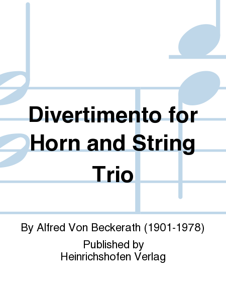 Divertimento for Horn and String Trio