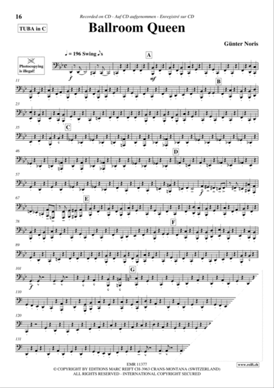 Play The Tuba With The Ballroom Dance Orchestra Vol. 1 Tuba scores gallery preview page 11