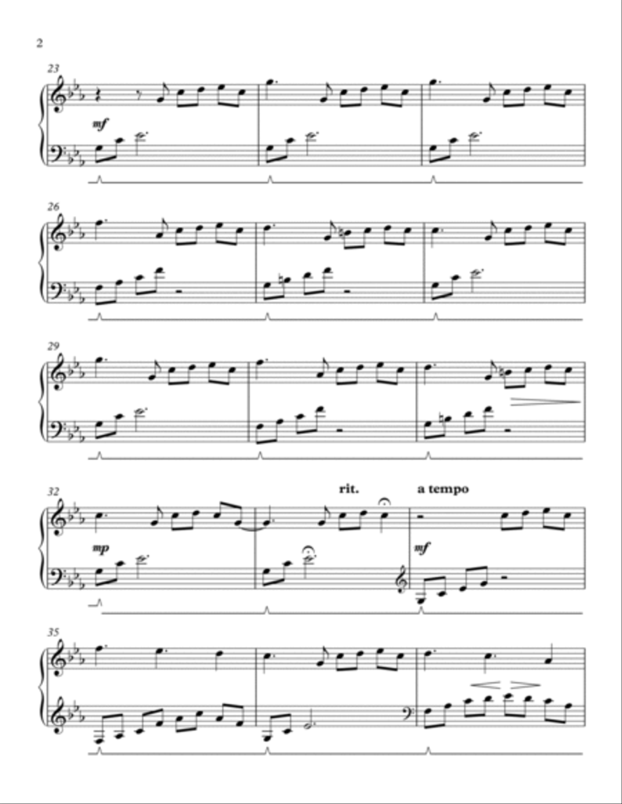 Never Forget (Holocaust) Piano Method scores gallery preview page 2