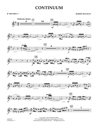 Continuum - Bb Trumpet 1
