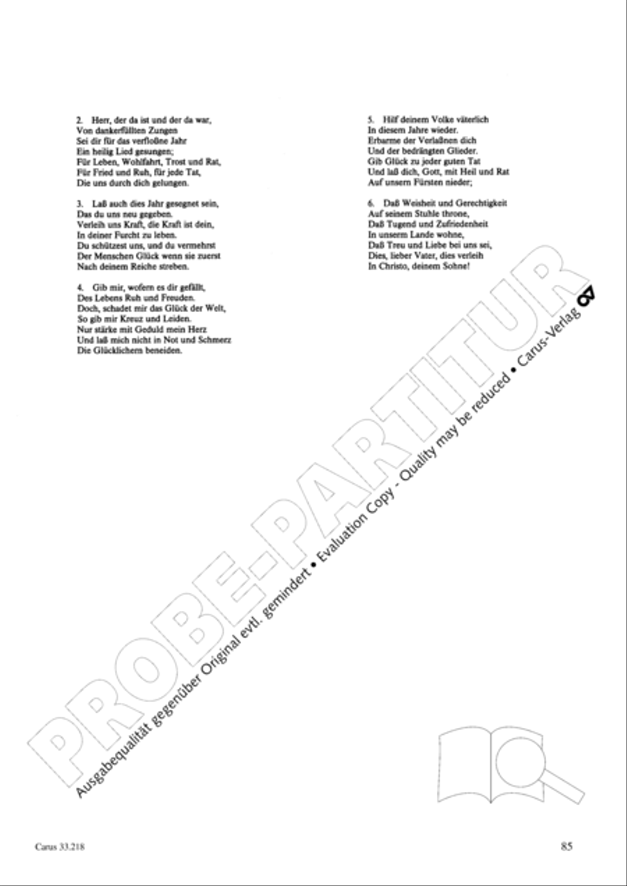 Geistliche Oden und Lieder (Gellert) Collection / Songbook scores gallery preview page 80