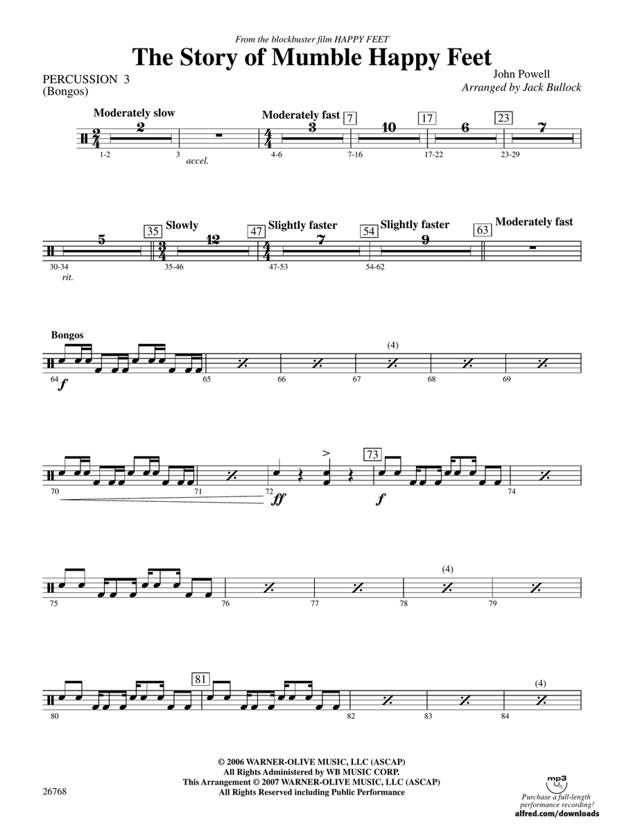 The Story of Mumble Happy Feet: 3rd Percussion