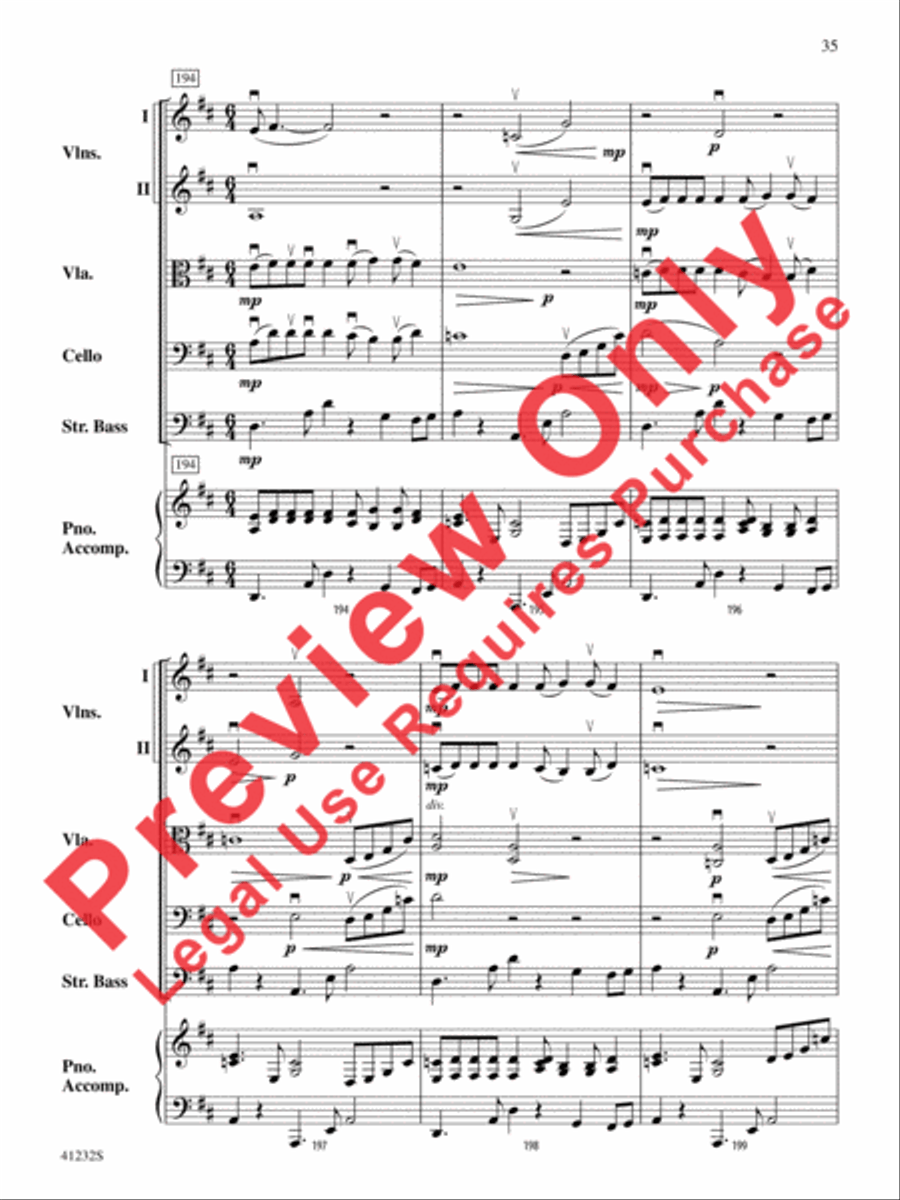 Pippin String Orchestra scores gallery preview page 36