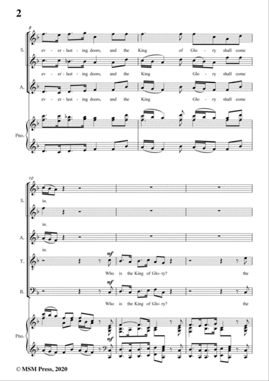 Handel-Messiah,HWV 56,Part II,Scene 3,for Voice and Piano Voice Solo scores gallery preview page 4