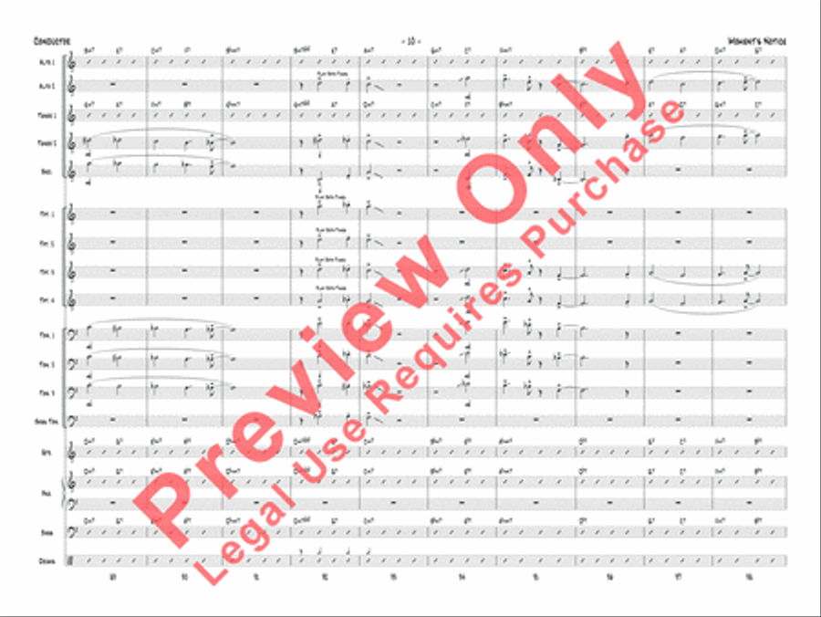 Moment's Notice Moment's Notice Jazz Ensemble scores gallery preview page 13