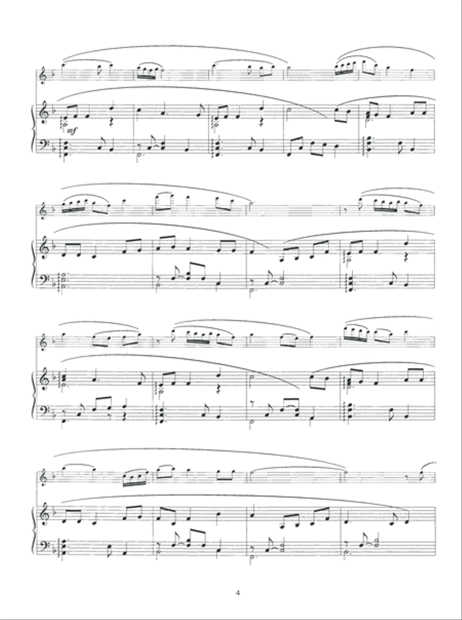 Noels for Flute and Piano Flute Solo scores gallery preview page 5