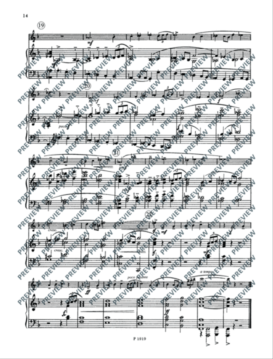 Sonata Sonata Piano Accompaniment scores gallery preview page 15