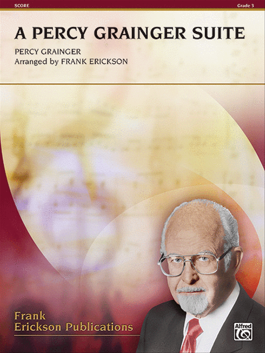 A Percy Grainger Suite Concert Band scores gallery preview page 1
