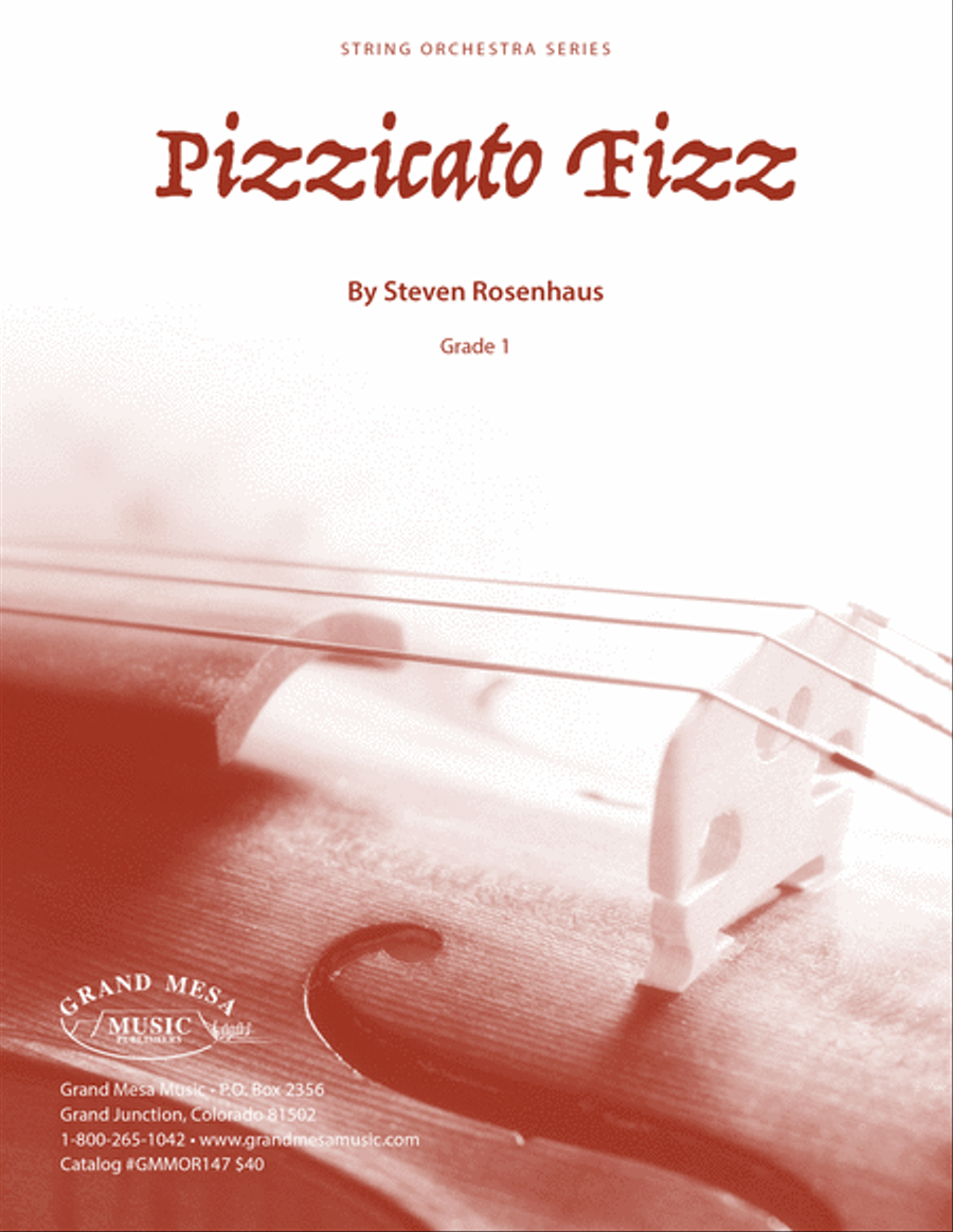 Pizzicato Fizz String Orchestra scores gallery preview page 1