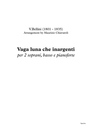 Vaga luna che inargenti (Choral version)