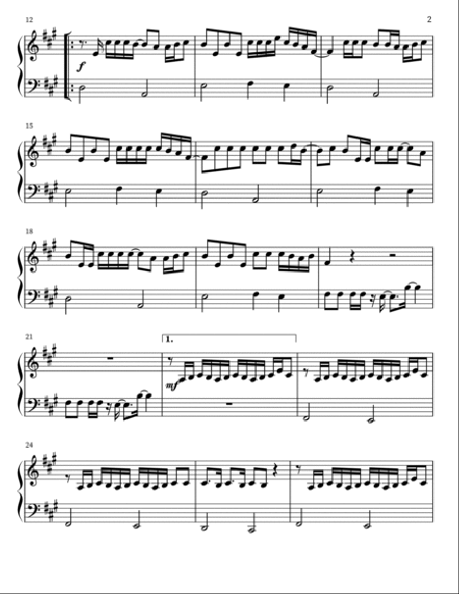 Good 4 U Good 4 U Easy Piano scores gallery preview page 2