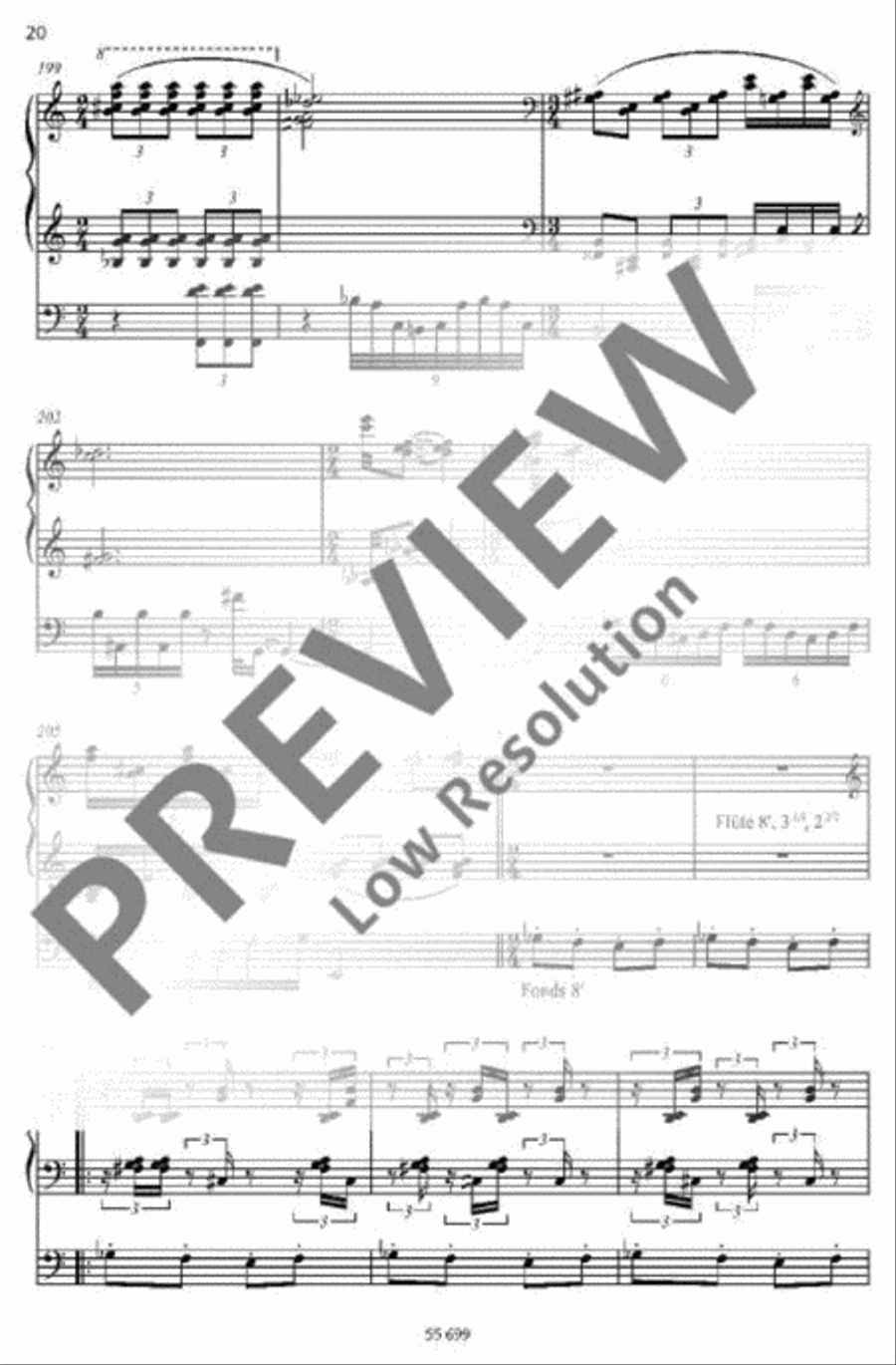 Regard Organ scores gallery preview page 19
