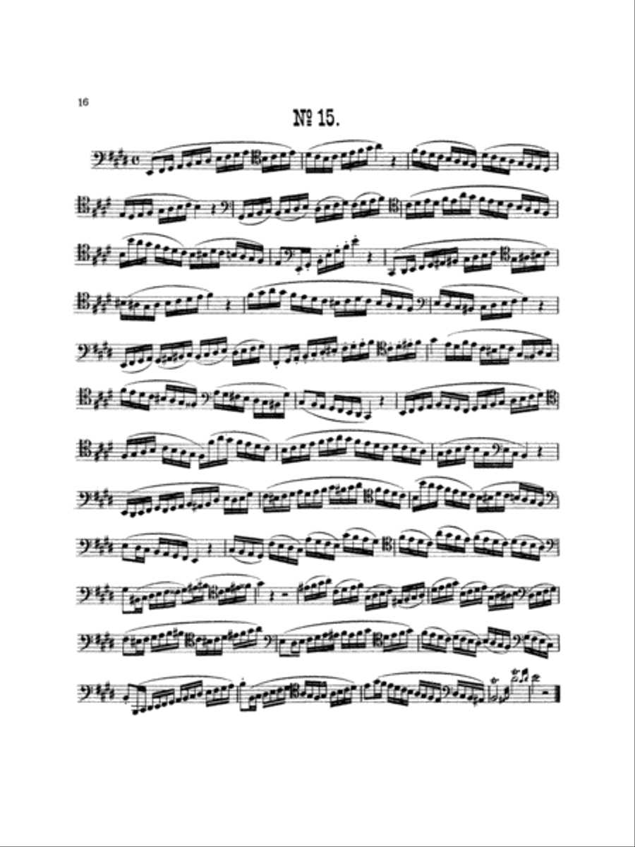 Milde: Twenty-five Studies, Op. 24 Part scores gallery preview page 1